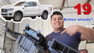 How to replace HVAC box on a 2019 Ford Ranger