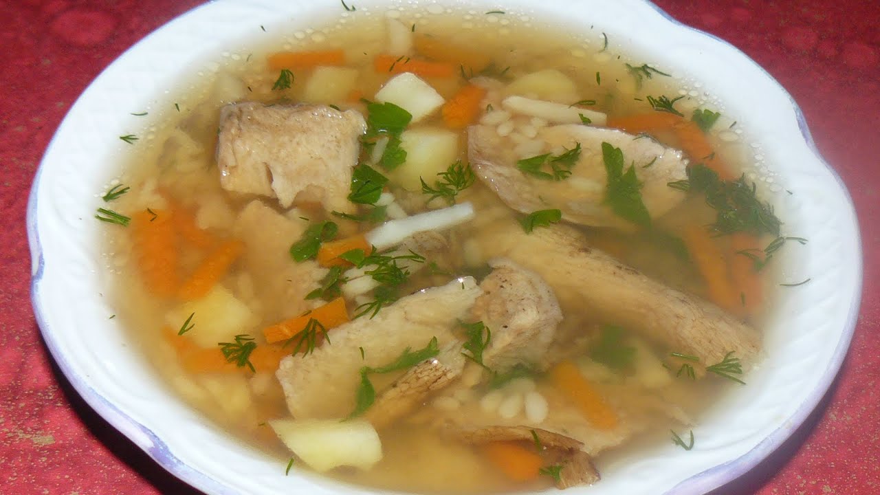 Сливочный суп с шампиньонами и рисом — рецепты | Дзен