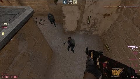 They were Rushing Main AK-47 3K on Mirage