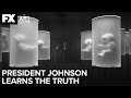 President johnson learns the truth  american horror story double feature  season 10 ep 9  fx