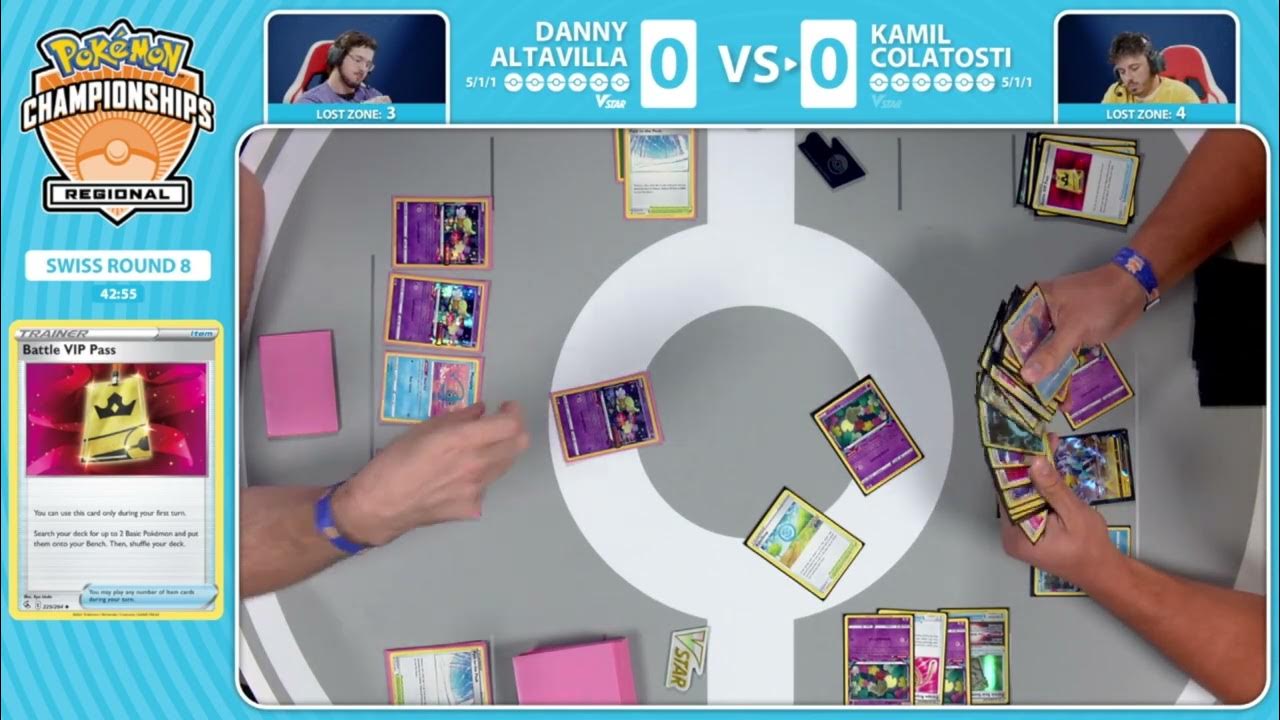 TCG Danny Altavilla Vs Kamil Colatosti 2024 Pokémon Pittsburgh