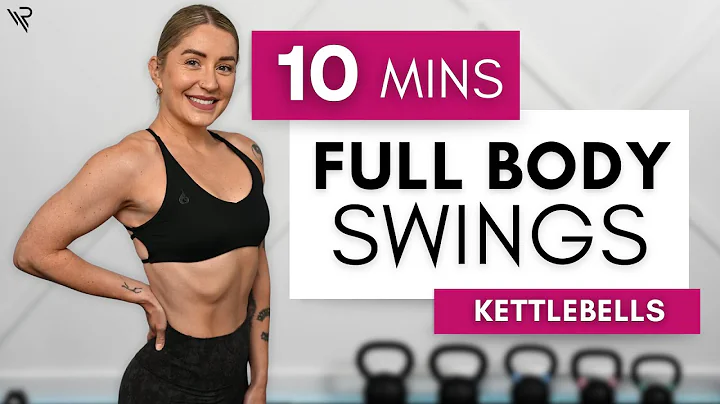 10 Min Full Body Kettlebell Swings Supersets - All Standing (Intermediate)