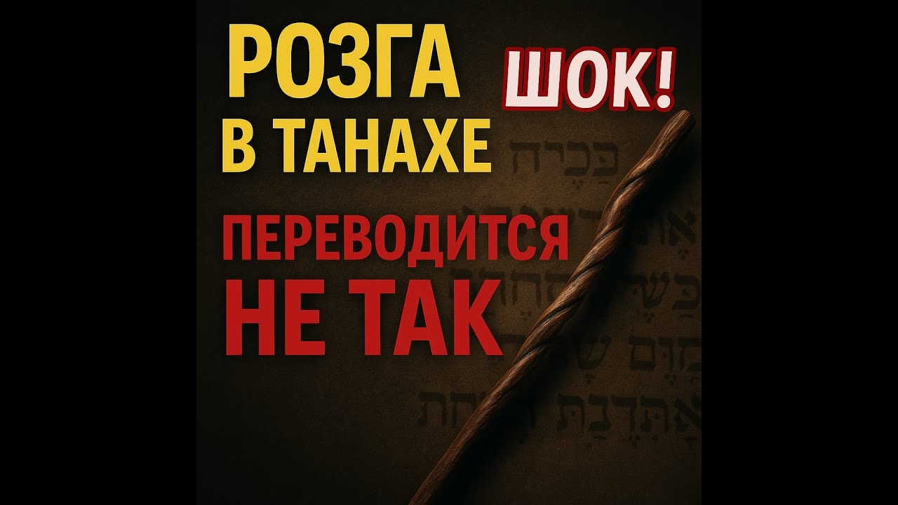 РОЗГА В ТАНАХЕ ШОК!