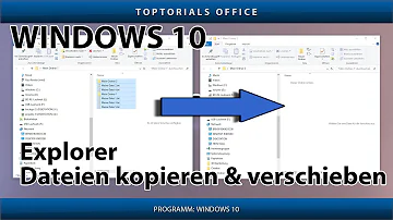Wie verschiebe ich Ordner in Windows 10?