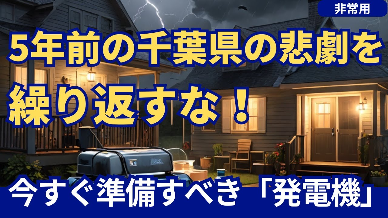 Don't Repeat the Tragedy in Chiba from 5 Years Ago! The 