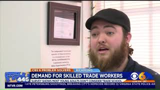 Demand for skilled trade workers has skyrocketed, Richmond business owner says