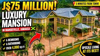 J$75M Luxury Mansion in Mandeville Jamaica 🇯🇲 | 6 Beds, 6 Baths &amp; Pure Elegance