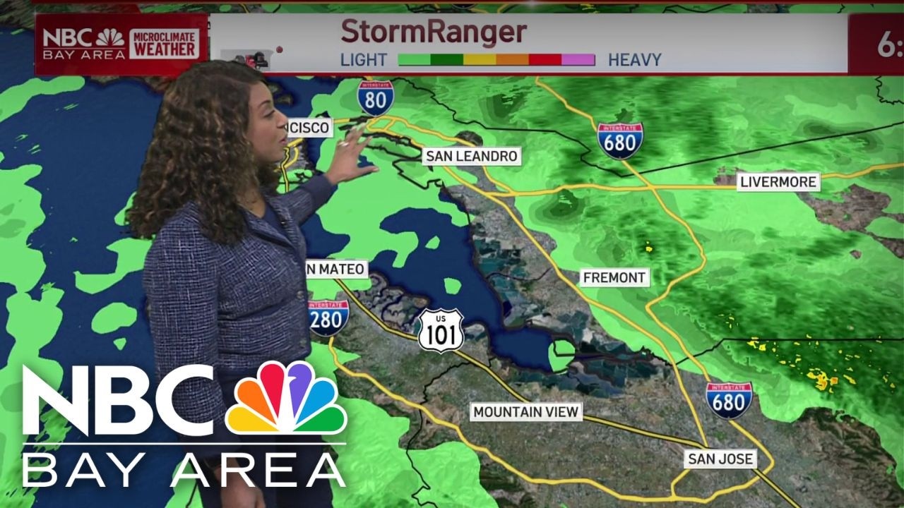 Forecast: Chance of storms across Bay Area - YouTube