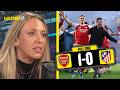 "This is SO PAINFUL" Abbi Summers struggles for words as Arsenal book place in CL final!