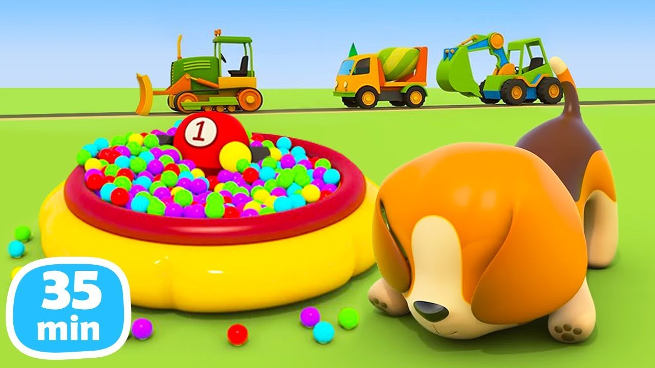 Die Helfer Autos im Einsatz! Spannende Abenteuer und Lernvideos für Kinder