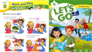 Let's Go 4 Unit 8 _ Work and Play _ Student Book   5th Edition