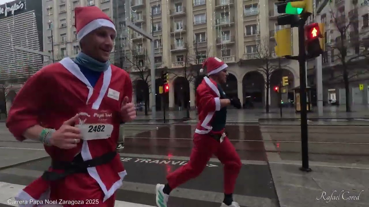 Carrera Papa Noel Zaragoza 2025