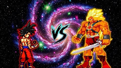 Goku Dark Ultra Instinct V3 OP VS He Man V2 OP in Jump Force Mugen