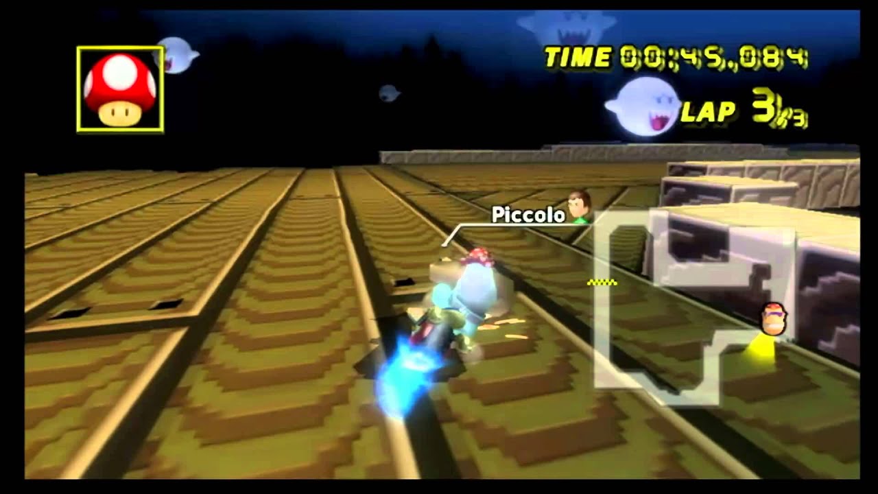 Consulaat hemel Scarp Mario Kart Wii Time Trial: retro Ghost Valley 2 (0'55"116) - YouTube