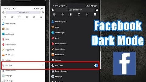 How to enable Facebook dark mode Samsung one ui 2.1