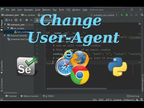 How to change the User-agent on selenium with Python