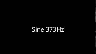 Sine 373Hz Audio Only