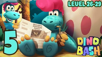 Dino Bash: Travel Through Time - (Level 26-29) - Gameplay Walkthrough Part #5