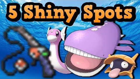 Top 5 Fishing Shiny Hunting Spots (PokeMMO)
