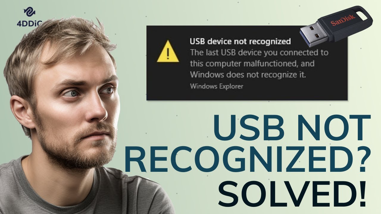 Marine visuel Overbevisende Fixed 2023】8 Ways to Fix Fix the Last USB Device Malfunctioned Windows 10  Error