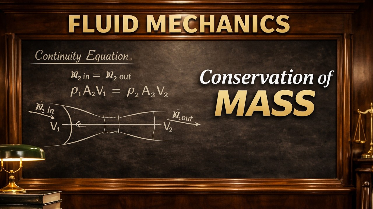 chapter 4 - Conservation of Mass | قانون حفظ الكتلة