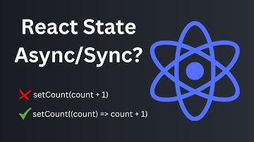 React State Are Sync/Async? Behavior