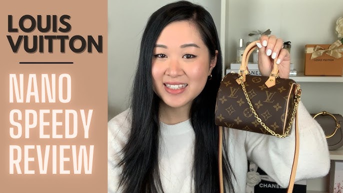 Louis Vuitton Nano Speedy Review/Mod Shots & What Fits??? 