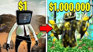 Upgrading TITAN TV MAN To RICHEST EVER! (Roblox)