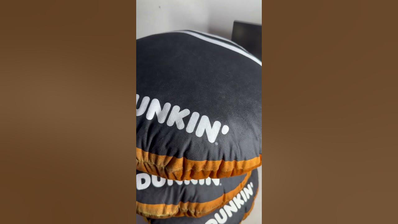 Dunkin Donuts Pillow Boston Kreme Pillow dunkindonuts dunkinpillow 