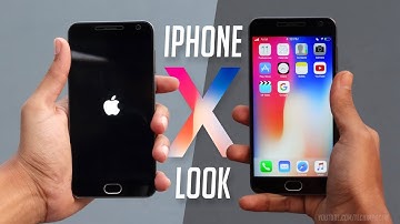Install iOS 11 On Any Android Phone [NO ROOT] - iPhone X Look On Android - 2018!