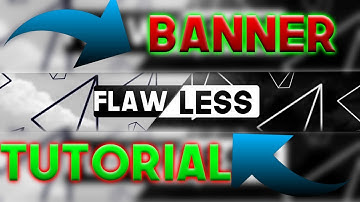 HOW TO MAKE A CLEAN YOUTUBE BANNER TUTORIAL (PS TOUCH)