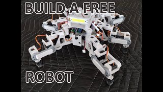 Spiderbot Open Source FPV Hexapod Robotics Platform - Build Your Own!