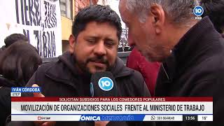 Organizaciones sociales marcharon en Córdoba