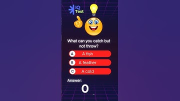 I.Q Test Part #2 #IQTest #BrainTeasers #Riddles #Puzzles #MindGames #IntelligenceTest #BrainTraining