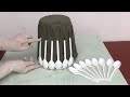 Super Unique Idea Made From Plastic Spoons / DIY Cement Plant Pots
