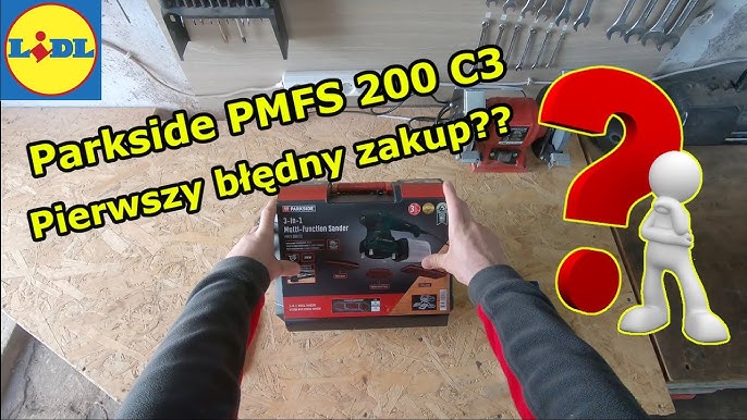 1 Function YouTube PMFS - Sander Multi 3 in Parkside Review) 200 C3 (Tool