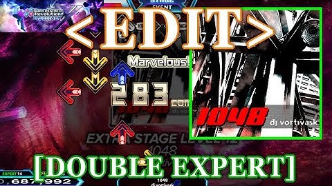 【DDR XX EDIT】 1048 / dj vortivask [DOUBLE EXPERT] Lv.14
