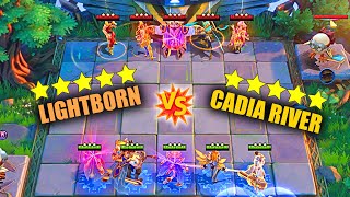 ALL ⭐⭐⭐ 3 STAR LIGHT BORN VS ALL 3 STAR CADIA RIVERLANDS BATTLE OF TANKY HERO THIS IS WHAT HAPPEN!