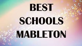 Schools around Mableton, United States