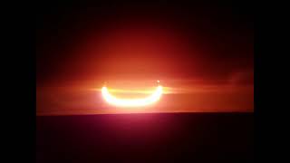 Bullhorns partial solar eclipse, sunrise June 10 2021, Bruce Peninsula Canada Net Worth
