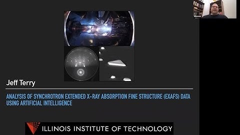 Synchrotron EXAFS Analysis Using Artificial Intelligence Techniques: XAS Journal Club, Jeff Terry