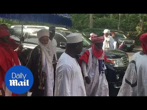 Download Emir of Kano arrives for leaders meeting with Prince Charles