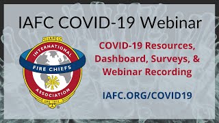 IAFC COVID 19 Webinar | March 16, 2020, 3 PM