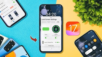iOS 17 Features MIUI Theme | iOS 17 Lockscreen & Widgets✅😍🔥