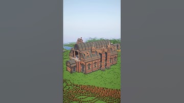 ⚙️ Minecraft Steampunk Storage House – Epic Build Idea! ⚙️