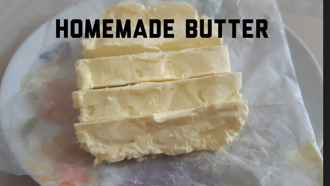 Homemade butter recipe/എളുപ്പത്തിൽ butter വീട്ടിൽ ഉണ്ടാക്കാം YouTube