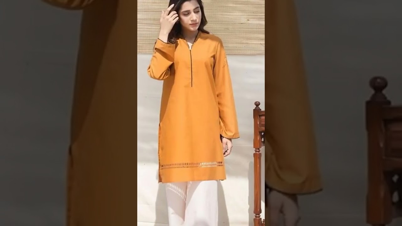 Plain lawn dress design||lawn dress design 2022|lawn dress design ideas|