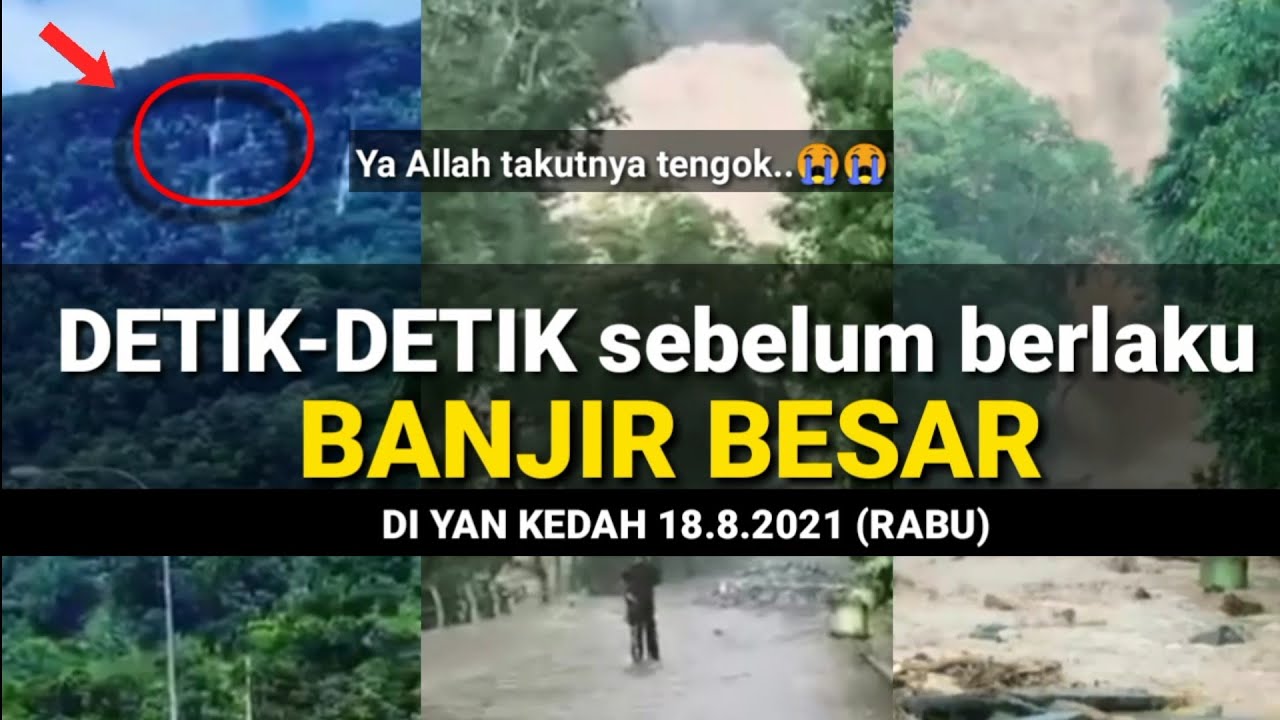 Gunung jerai banjir MB Kedah