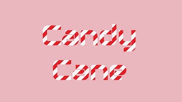 CSS Candy Cane Text Effect | Pure CSS Tutorial