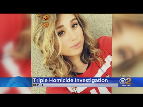 Video: Un Omicidio Di Tre Donne A Hemet In California